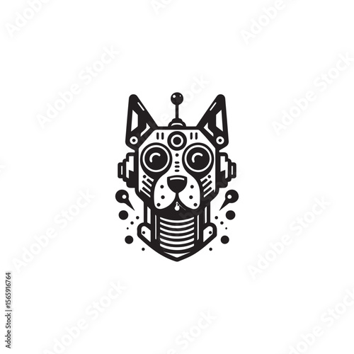 robot dog logo