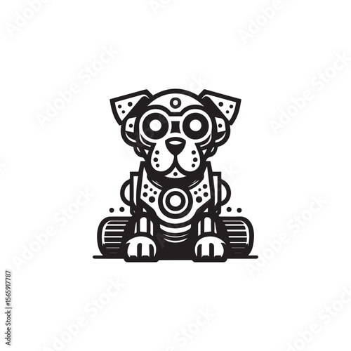 robot dog logo