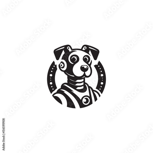 robot dog logo