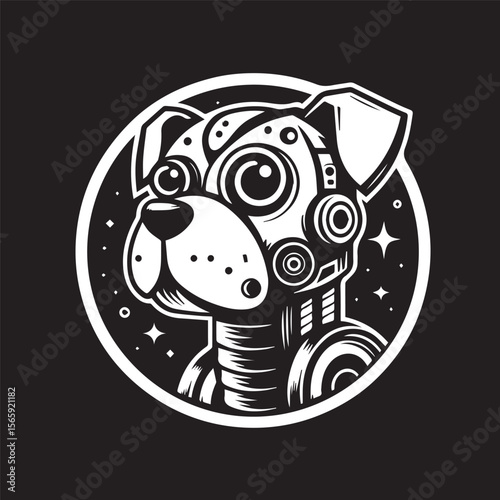 robot dog logo