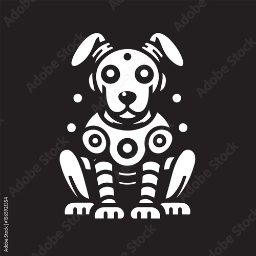 robot dog logo