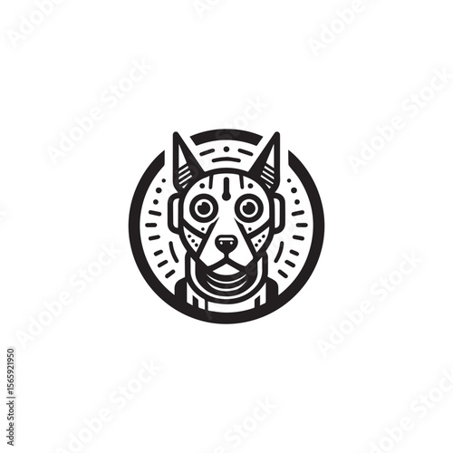 robot dog logo