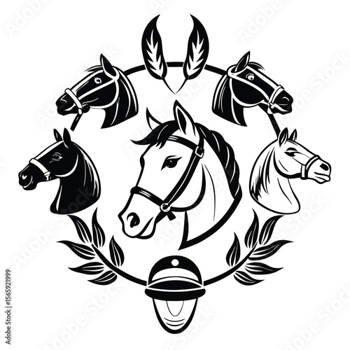 horse racing horse