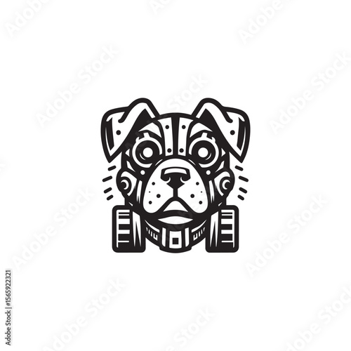 robot dog logo