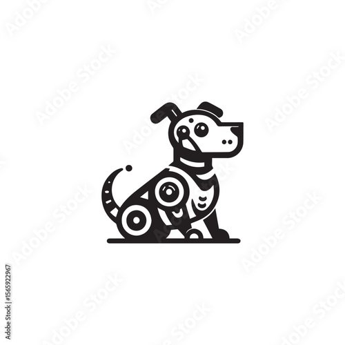 robot dog logo
