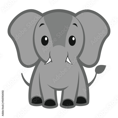 funny elephant cartoon