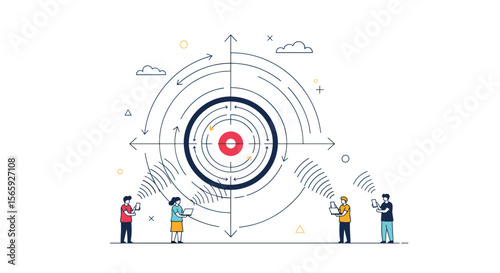 Innovative communication strategies connecting people through shared digital experiences and expanding networks