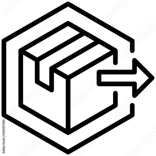 Import product icon for gross domestic product (GDP), business, website, application, printing, document, poster design, etc