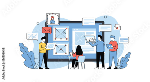 Agile Project Management Collaboration and Data Analysis for Effective Business Strategy Development