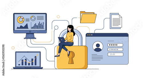 Securing Digital Information and Protecting User Privacy Through Advanced Cybersecurity Measures and Data Protection Strategies