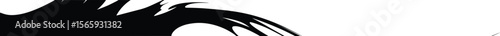Abstract Black Ink Vector Splash: Dynamic, Edgy Design Element