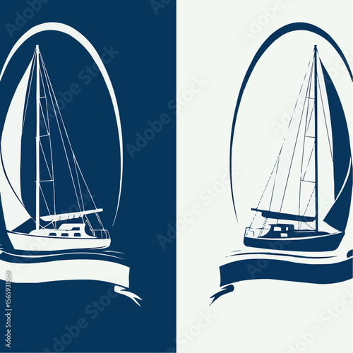 sailing boat on the sea