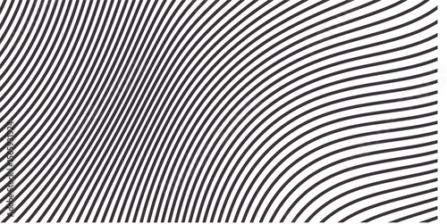 Black wavy line pattern, decorative hatching background, wavy lines texture, grid texture