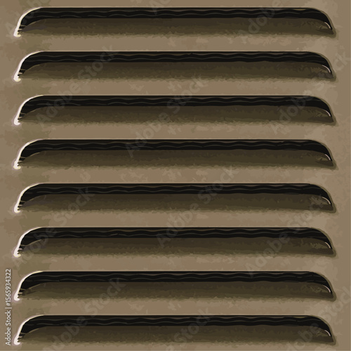 close up of metal bars