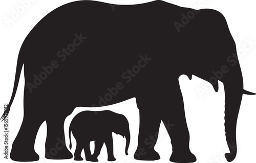 Majestic Elephant Silhouette Art

Wild Elephant in the Jungle Design

Graceful Elephant Walking Vector

Gentle Giant Animal Silhouette

Elegant Elephant Safari Illustration