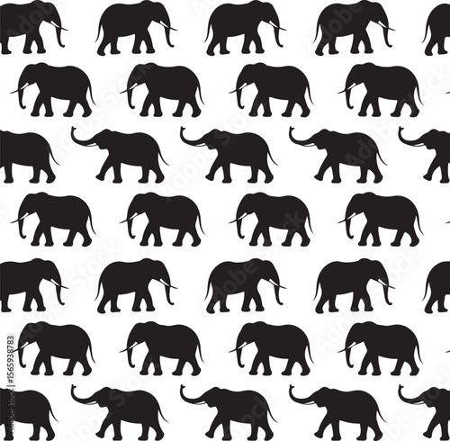 Majestic Elephant Silhouette Art

Wild Elephant in the Jungle Design

Graceful Elephant Walking Vector

Gentle Giant Animal Silhouette

Elegant Elephant Safari Illustration
