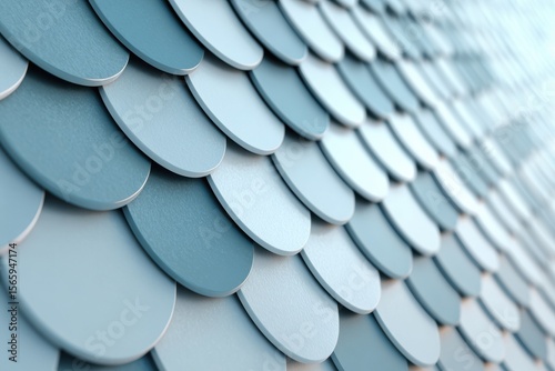 Modern Digital Fabrication Blue Clay Tile Pattern with Sharp Texture Premium Material Innovation for Interior Design and Professional Marketing Content