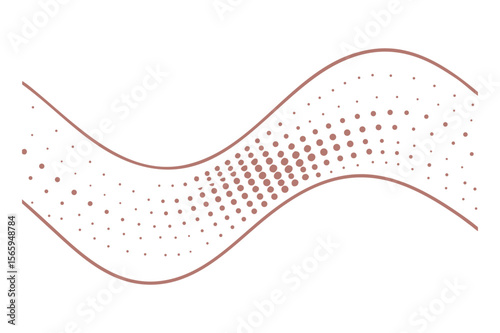 abstract technology particles mesh background design