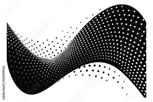 abstract technology particles mesh background design