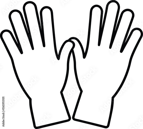 hand in glove