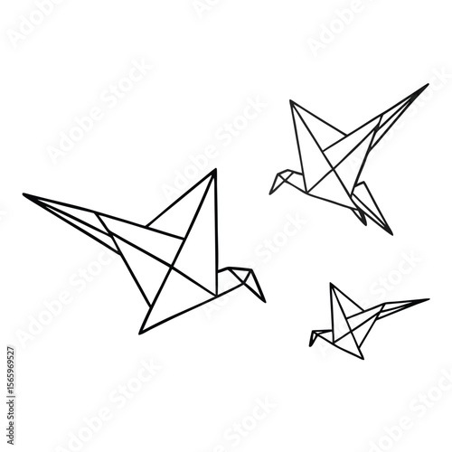 origami paper plane