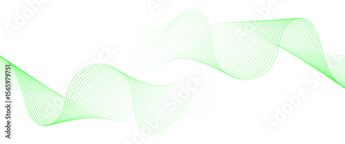 Vector minimal wave blending effect technology concept