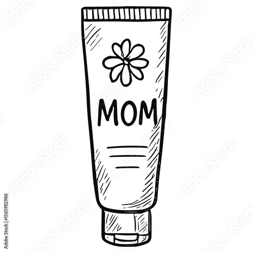 Mom Lotion Tube
