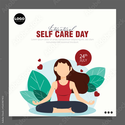 International Self-Care Day, observed on July 24th, promotes the importance of self-care.