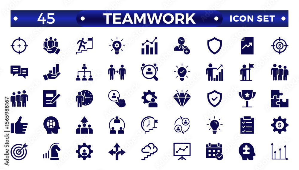 custom made wallpaper toronto digitalSolid icons related to management, administration, supervision, leadership, business, and governance. Solid icon collection. Teamwork icon collection.