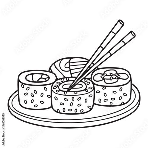 Kawaii Food Coloring pages 