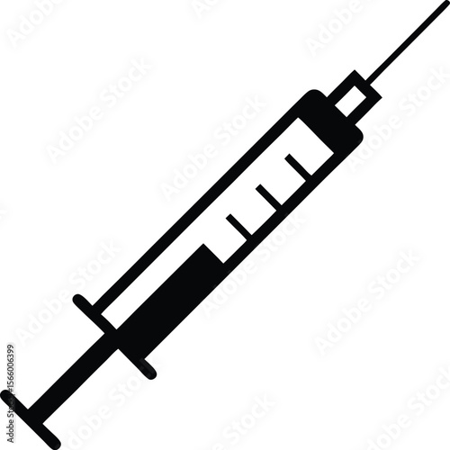 syringe with needle