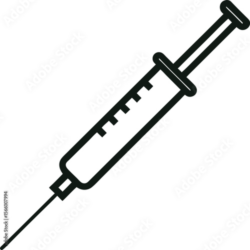 syringe icon vector illustration