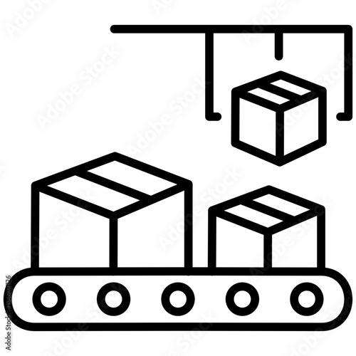 Production Outline Icon