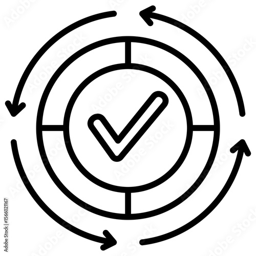 Consistency Outline Icon