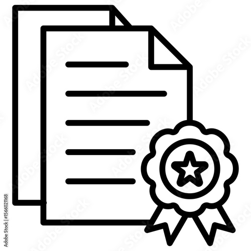 Standardization Outline Icon