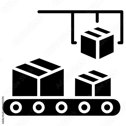 Production Glyph Icon
