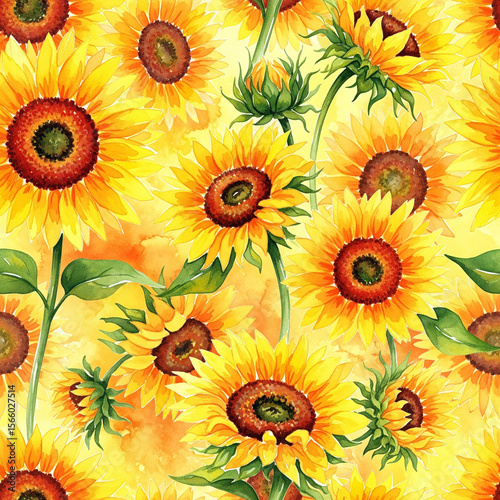 Sunflower Digital Paper