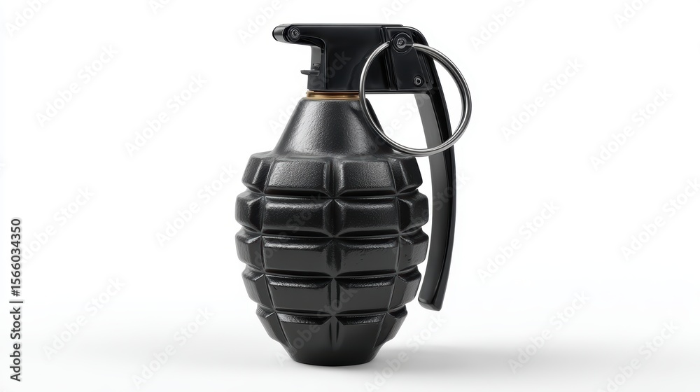 Fototapeta premium Grenade isolated on white background