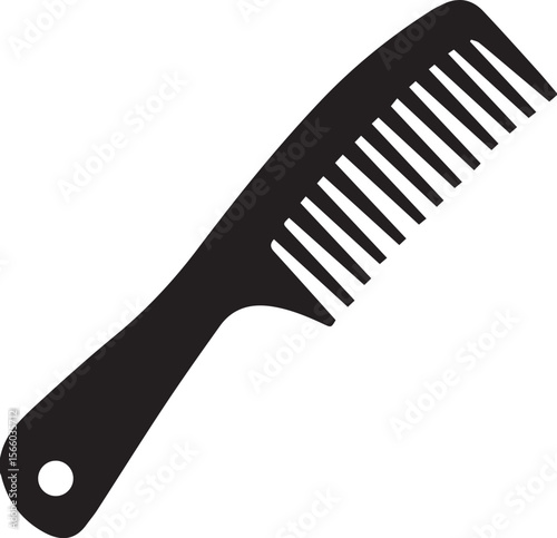Black Comb Icon