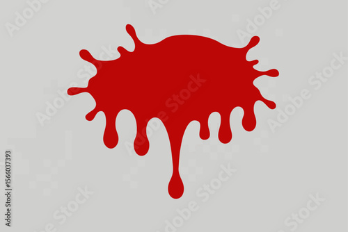high resolution blood clip art image