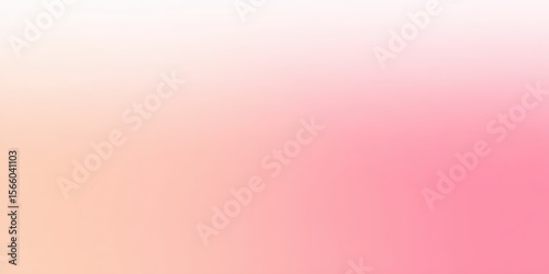 Color gradient background, abstract pastel rainbow. Light peach, pink and orange yellow color banner gradation texture, vector pink noise texture blur abstract background