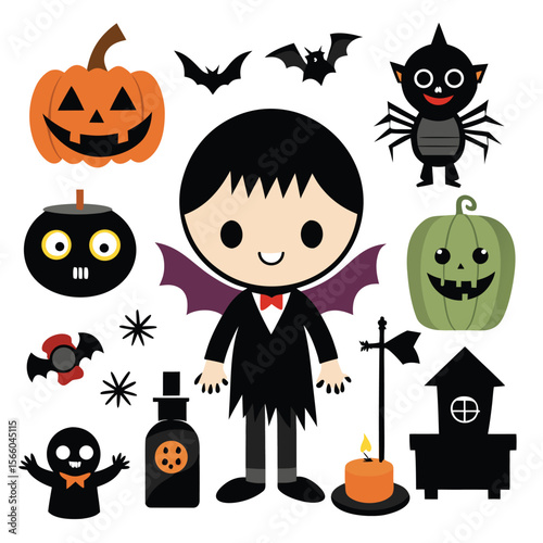 Halloween Bundle with Iconic Scary Items
