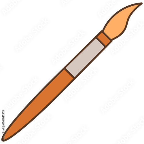 brush for painting vector illustration