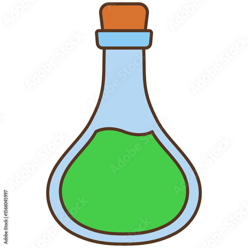 laboratory erlenmeyer flask icon