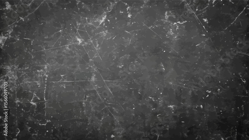 Abstract black grunge background with dust and scratches. Ideal for vintage effects, overlays, distressed textures, retro themes, and worn-out design styles