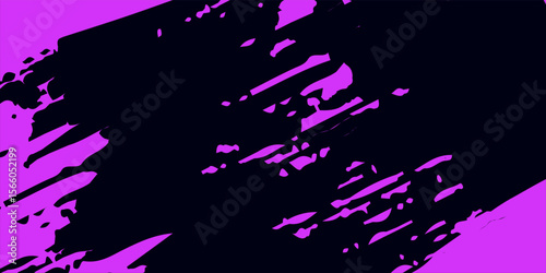 Dusted, scratched Holographic Abstract Purple gradient Backgound, Trend Design Blurred Glow. Dust, noise, grain, small dust artifacts. Suitable for overlays, posters, flyers, covers, banners