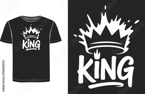King T Shirt Design