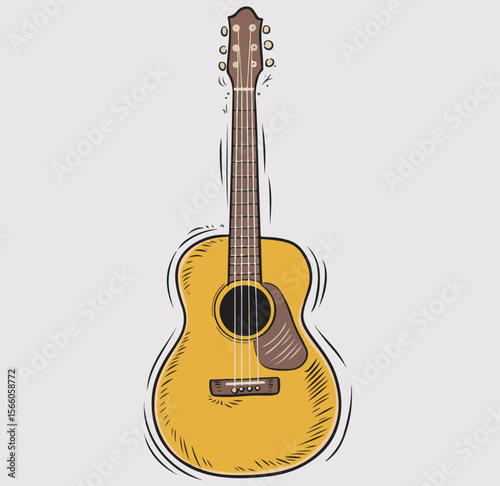 Guitar vector