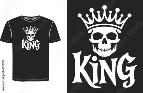 King T Shirt Design