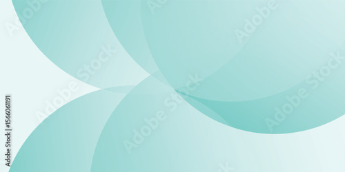 Minimalist banner background. Green and blue gradations.Circle geometric background. vector illustration eps10